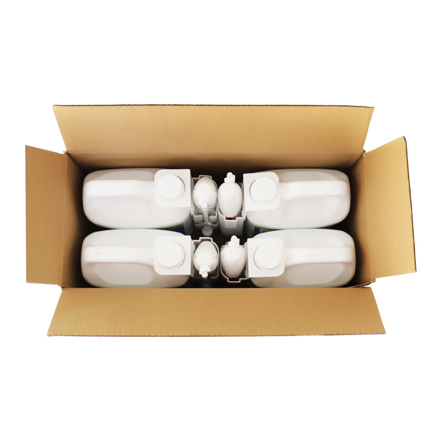 4-Pack Case - 1 Gallon Outdoor Cleaner & Odor Eliminator with Power Sprayer