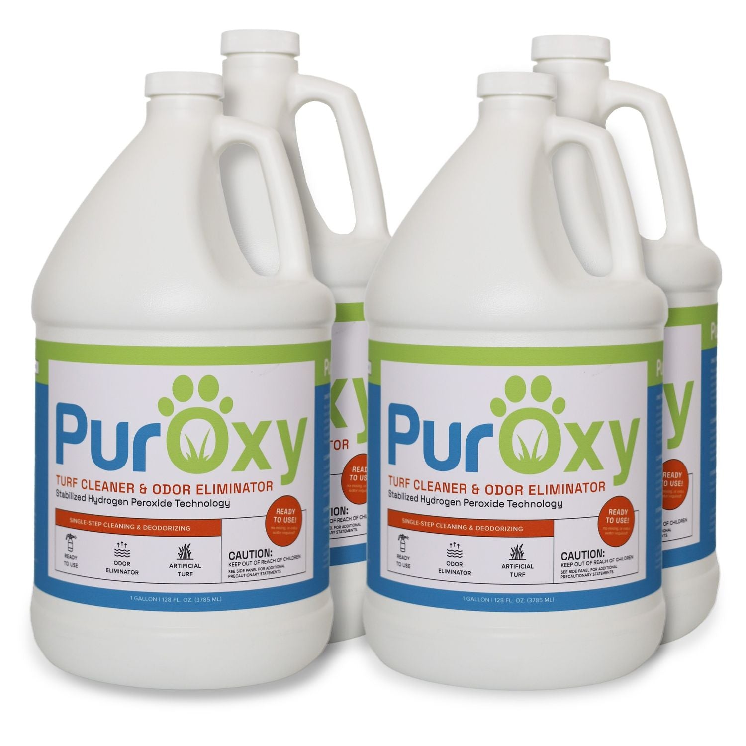 4-Pack Case - 1 Gallon Outdoor Cleaner & Odor Eliminator Refill